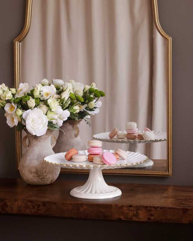 ENCANTO Vienna Pedestal Cake Plate